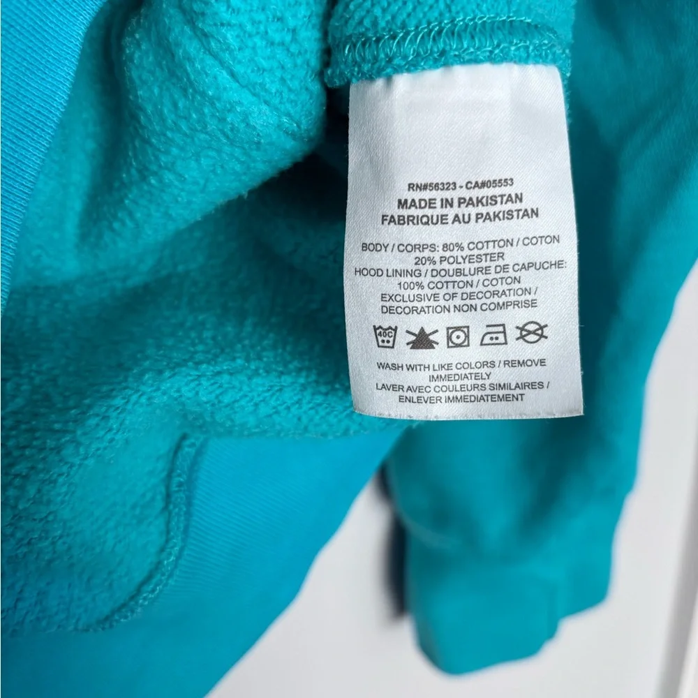 Nike Turquoise Hoodie Sweatshirt – Size Medium